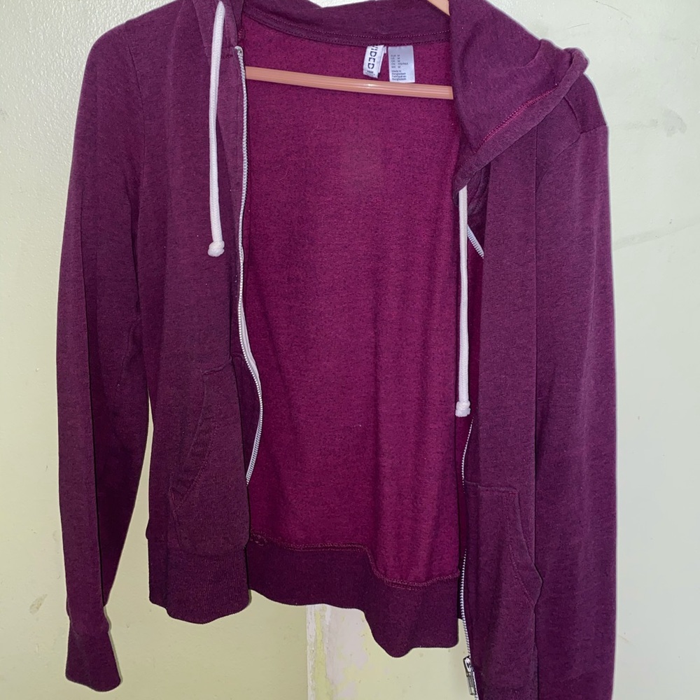 Burgundy sweater